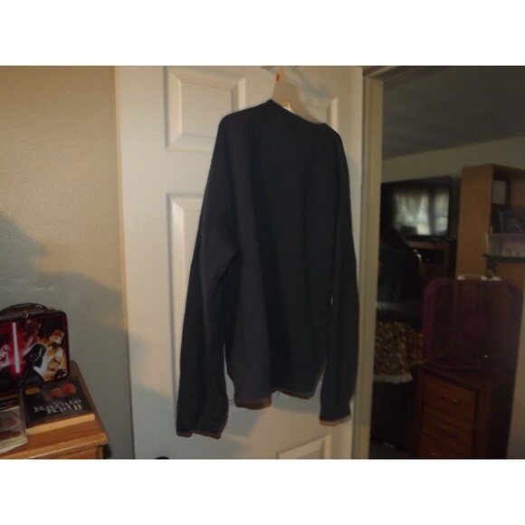 Vintage Polo Ralph Lauren Sweatshirt Mens XL Blue Crewneck Pullover Y2K Preppy - Picture 3 of 4